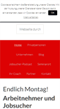 Mobile Screenshot of endlich-montag.net